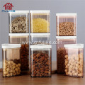 Plastic Hermetic Storage Jars for Food